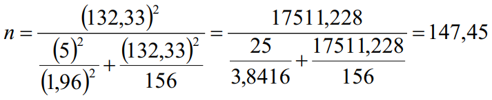 calculo del valor de coeficiente