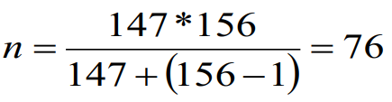 Resultado del Factor de Corrección para Poblaciones Finitas 